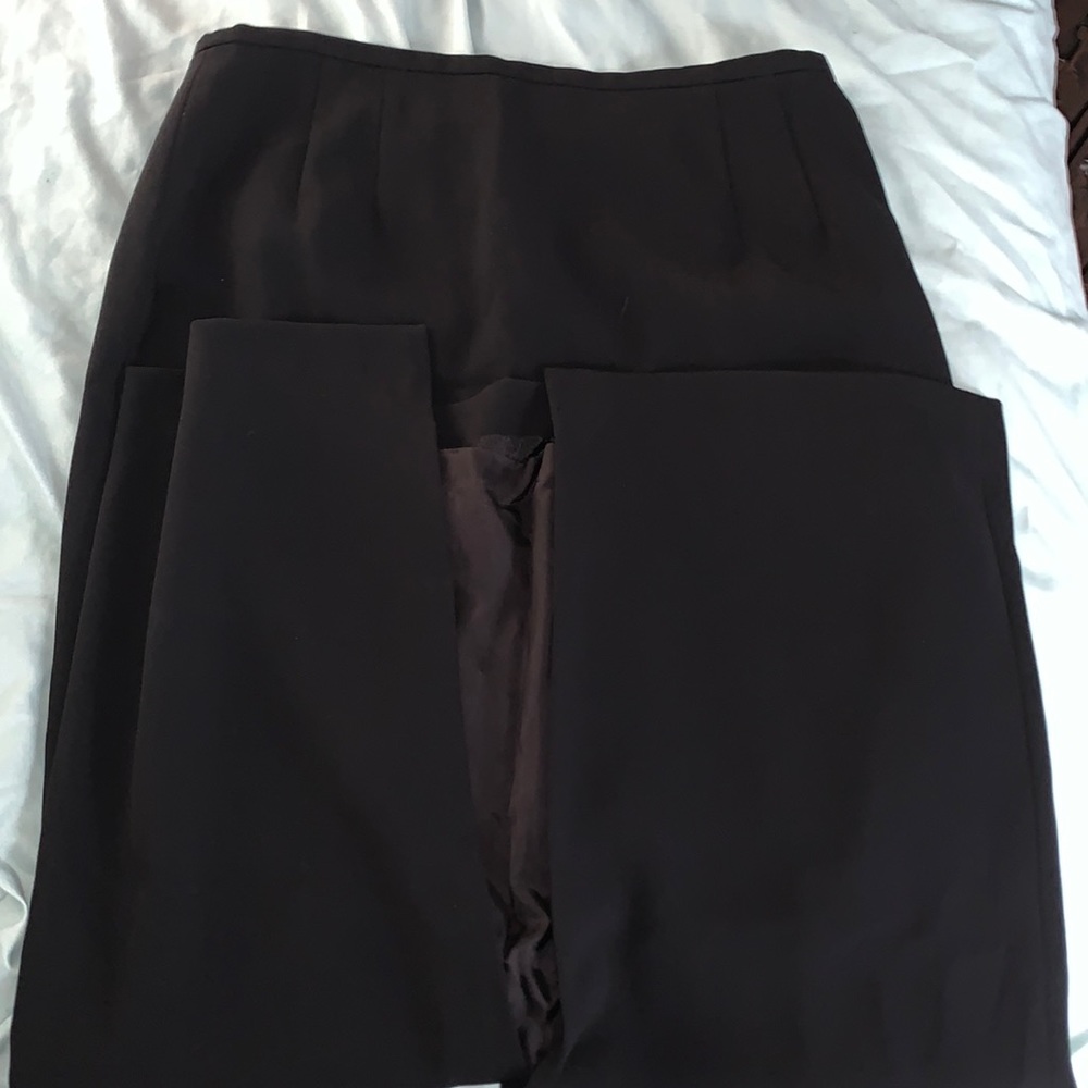 Long black skirt